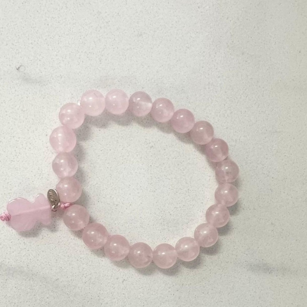 Tous Pink Beaded Bracelet